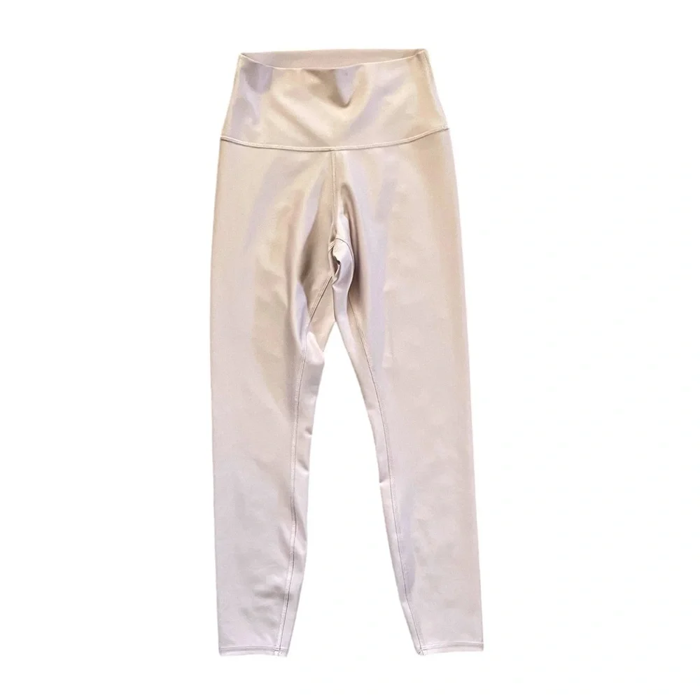ALO Yoga High-Rise Leggings in Mauve Taupe